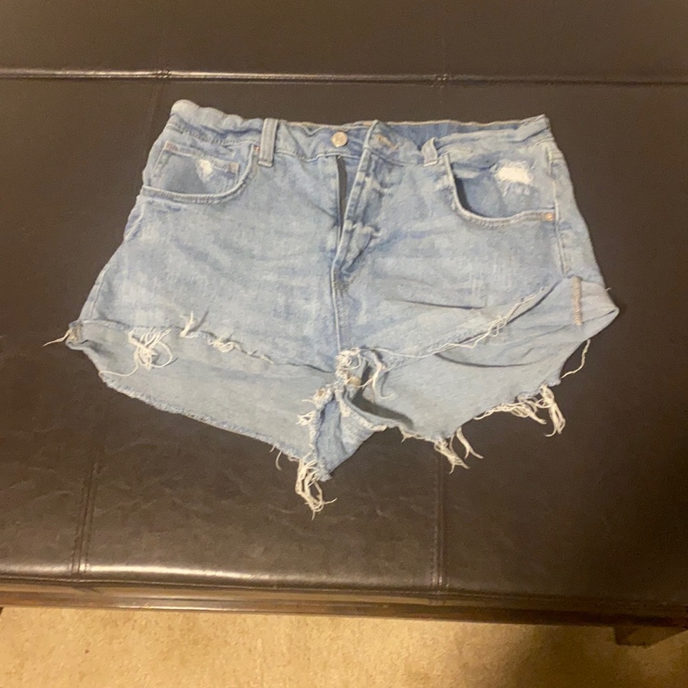 Stretchy jean shorts from target